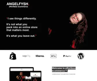Angelfysh.com(Effortless ecommerce) Screenshot
