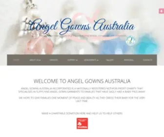 Angelgownsaustralia.org.au(Angel Gowns Australia Inc) Screenshot