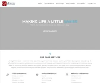 Angelhomecare.net(Create your website using Engage multipurposes html template) Screenshot