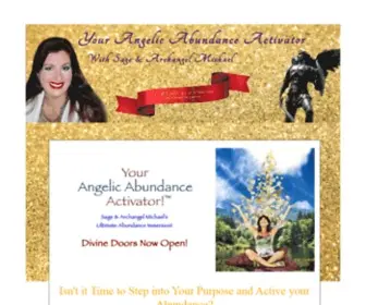 Angelicabundanceactivator.com(Transformational Law of Attraction) Screenshot