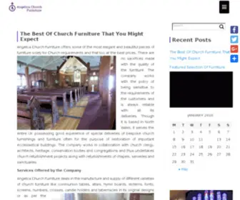 Angelicachurchfurniture.co.uk(Church furniture) Screenshot