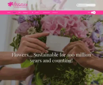 Angelicaflowersandevents.com(Angelica Flowers and Events) Screenshot