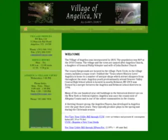 Angelicany.com(Village of Angelica) Screenshot