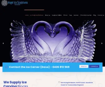 Angelicesculptures.com.au(Angel Ice Sculptures) Screenshot