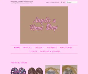 Angelicnhoodshop.com(Angelic & Hood Shop) Screenshot