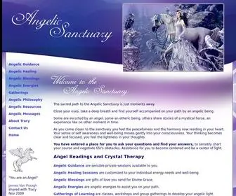 Angelicsanctuary.com(Angel Readings) Screenshot