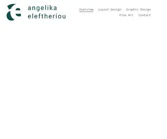 Angelikae.com(Angelika Eleftheriou) Screenshot