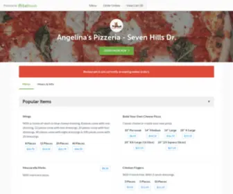 Angelinaspizzeriasevenhills.com($metaTags.getDescription }}) Screenshot