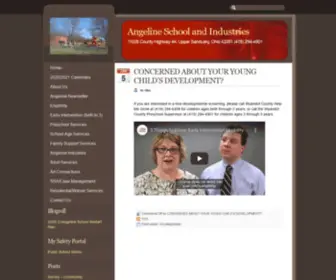 Angeline.com(Angeline School and Industries) Screenshot