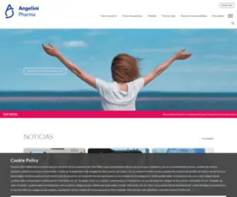 Angelinipharma.es(Angelini) Screenshot