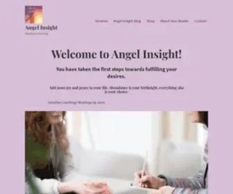 Angelinsight1010.com(Angel Therapy with Jenn) Screenshot