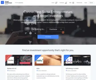 Angelinvestmentnetwork.ch(Funding Angel Investors) Screenshot