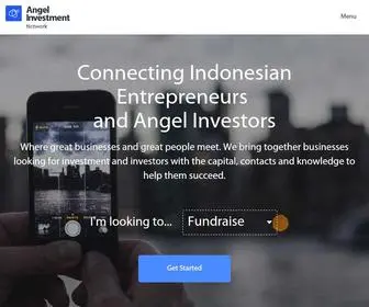Angelinvestmentnetwork.co.id(Indonesia Angel Investment Network) Screenshot