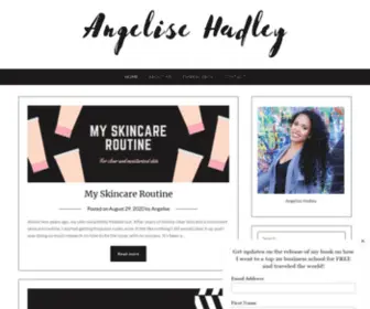 Angelisehadley.com(Trying to crack the code of life. my name) Screenshot
