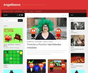 Angelitoons.com(Vídeos y juegos presuntamente didácticos) Screenshot