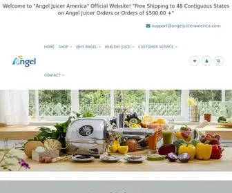 Angeljuiceramerica.com(Angel Juicer) Screenshot