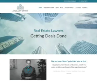 Angellawoffices.com(Real Estate Attorneys) Screenshot