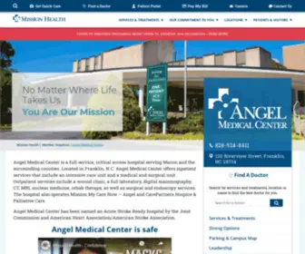 Angelmed.org(Angel Medical Center) Screenshot