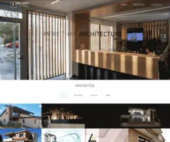 Angelmelero.com(Ángel Melero Arquitecto) Screenshot