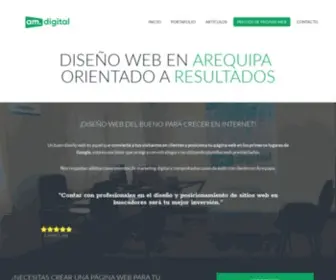 Angelmunoz.com.pe(Dise) Screenshot