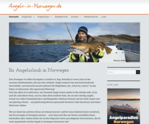 Angeln-IN-Norwegen.de(Angeln in Norwegen) Screenshot