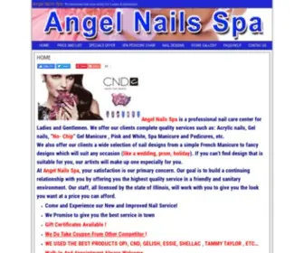 Angelnailspa.com(Angelnailspa) Screenshot