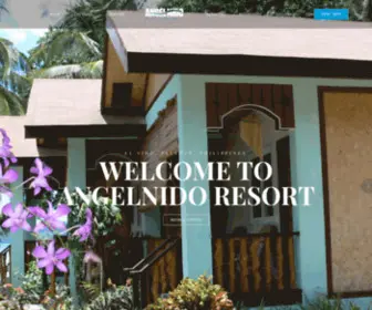 Angelnidoresort.com(Hotel El Nido Philippines) Screenshot