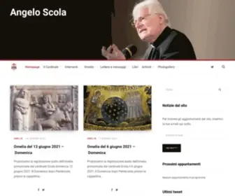 Angeloscola.it(Angelo Scola) Screenshot