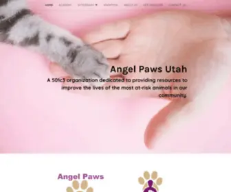 Angelpawsutah.org(Angel Paws Utah) Screenshot