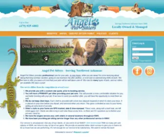 Angelpetsitters.com(Angel Pet Sitters) Screenshot