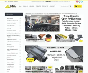 Angelplastics.co.uk(Gutters) Screenshot