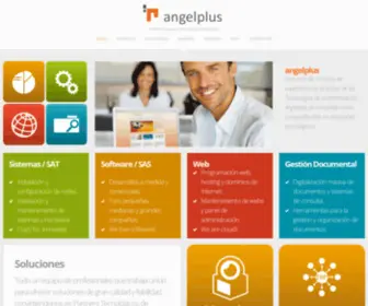 Angelplus.es(Empresa de Informática (Murcia)) Screenshot