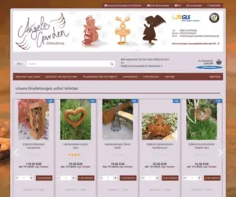 Angels-Garden-Dekoshop.de(Exklusive Gartendekoration aus Edelrost ) Screenshot