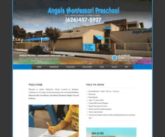 Angels-Preschool.com(Angels Montessori Preschool) Screenshot