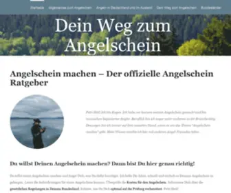 Angelschein-Ratgeber.de(Angelschein machen) Screenshot