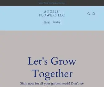 Angelsflowershop.com(Angels' Flowers LLC) Screenshot