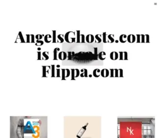 Angelsghosts.com(Angels & Ghosts) Screenshot