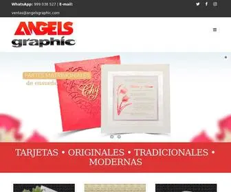 Angelsgraphic.com(Imprenta Gráfica Angels Graphic) Screenshot