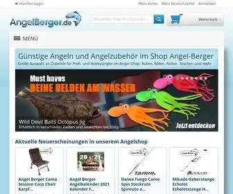 Angelshop-Berger.de(Viele günstige Angeln im Shop von Angel) Screenshot