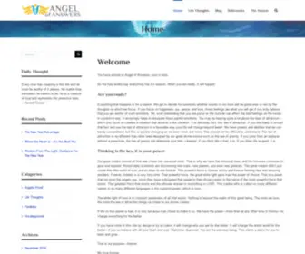 Angelsofanswers.net(Angel of Answers) Screenshot