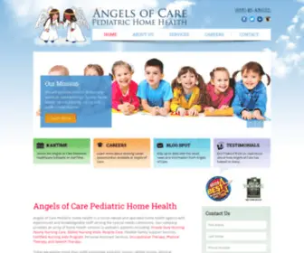 Angelsofcare.com(Angels of Care Pediatric Home Health) Screenshot