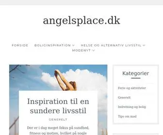 Angelsplace.dk(angelsplace) Screenshot