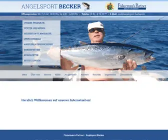 Angelsport-Becker.de(Angelsport Becker) Screenshot
