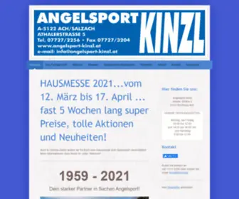 Angelsport-Kinzl.at(Einzelhändler) Screenshot