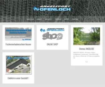 Angelsport-Ofenloch.de(Angelsport Ofenloch e.K) Screenshot