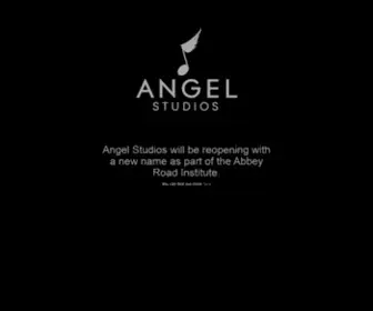 Angelstudios.co.uk(Angelstudios) Screenshot