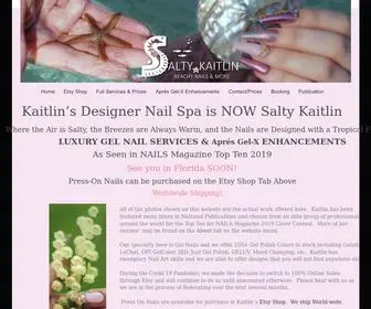 Angelsunafghans.com(Kaitlin's Designer Nail Spa) Screenshot