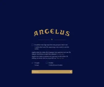 Angelus.com(Château Angelus) Screenshot