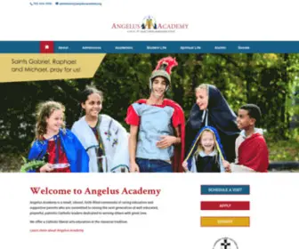 Angelusacademy.org(Angelus Academy) Screenshot