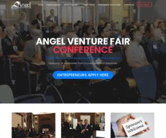 Angelventurefair.com(Oldest Angel Venture Conference in the Mid) Screenshot